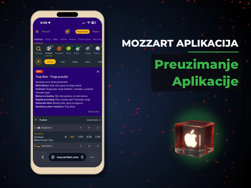 Mozzart Aplikacija - Preuzimanje Aplikacije